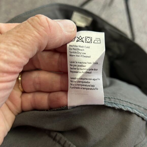 Tasc Motion Medium Gray Performance Flat Front 9"Inch Inseam Shorts Size 38 - Picture 9 of 14